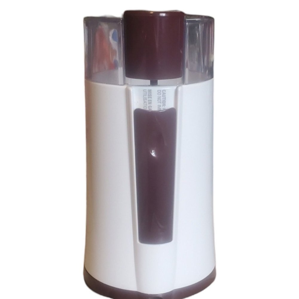 Black & Decker Smart Grind Coffee Bean Spice Grinder  CBG5 Power 110W White